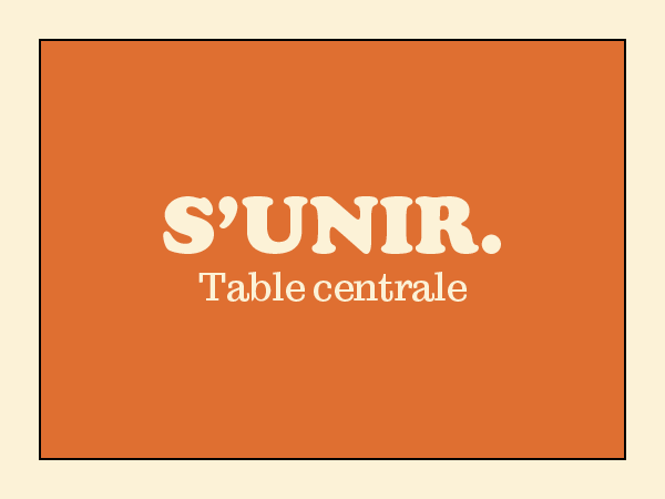 Table centrale
